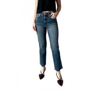 NEW AMO chloe high rise crop jeans in kismet